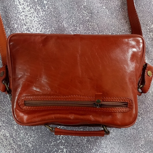 VINTAGE de Moina Collection Leather Bag with Wallet UNISEX - Picture 10 of 13
